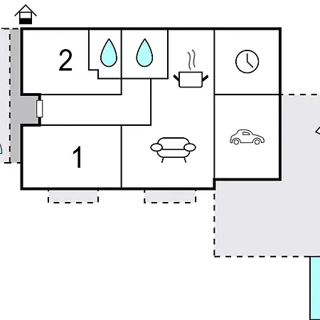 בית נופש Two-bedroom In Stasevica